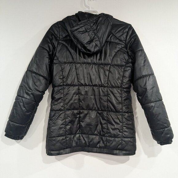 adidas Synthetic Puffer Coat Black Size Small - Picture 5 of 5